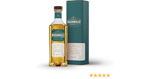 2A35☆BUSHMILLS ブッシュミルズ シングルモルト 10年 700ml 40% 5/25