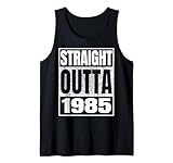 Photo Gallery straight outta 1985 retro birthday idea born in 1985 vintage canotta Photo Gallery straight outta 1985 retro birthday idea born in 1985 vintage canotta
