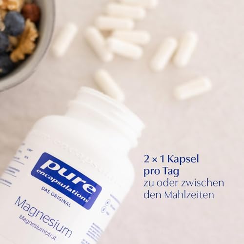 Magnesiumcitrat Kapseln von Pure Encapsulations, 180 Stück