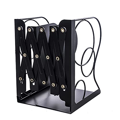 adjustable bookends metal book ends for heavy book holder heavy duty bookends nonskid bookcase desktop book organizer binder holder