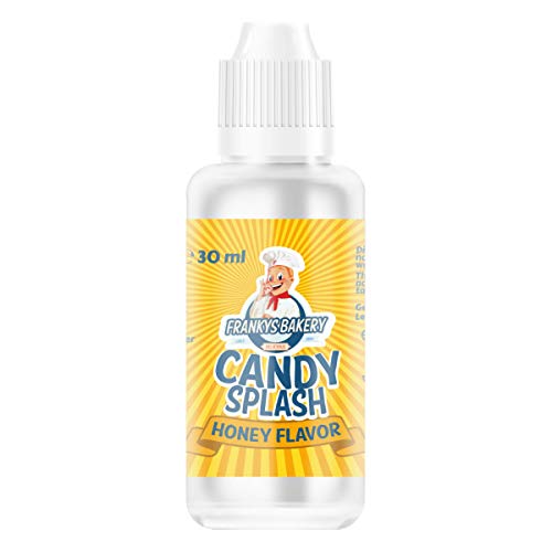 Frankys Bakery CANDY SPLASH - Kalorienfreies Aroma Flüssiges Lebensmittelaroma Diät - 30 ml (Honey-Honig) Cover