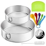 Flour Sifter Flour Sieve - Tamis 60 Mesh Stainless Steel Baking Tool for Cake & Bread with Dough Scraper, Fine Mesh Flour Sieve for Sifting Cocoa Powder, Easy to Clean & Durable