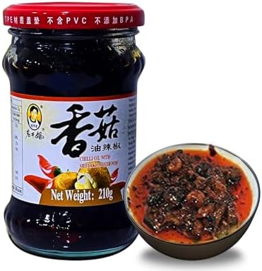 Umai Chilli Oil with Shiitake Mushroom 210g
