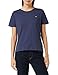 Produktbild Tommy Hilfiger Damen TJW Slim Jersey C Neck T-Shirt, Blau (Twilight Navy), M