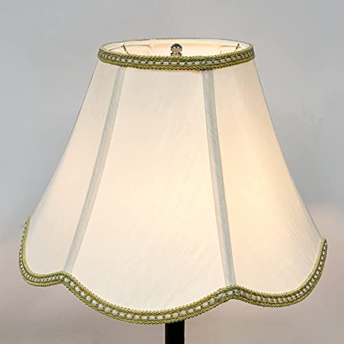 Tootoo Star SX-0214MH Small Bell Shaped Lampshade,Tootoo Star 6 Inch X 13 Inch X 9.25 Inch Scalloped Spider Shade thumb #4