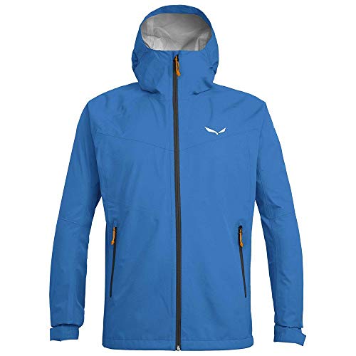 Salewa Puez Aqua 3 Powertex Hardshell Jck, Giacca Uomo, Blu (Cloisonne/0910), 46/S