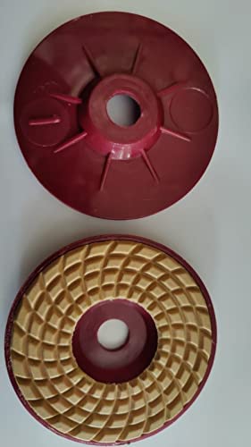 Diamond Polishing 4" GC Pads Suitable in Angle Grinder Grit No 100 - No 1 (5 - Pcs) Color May Be Vary (B0B19QKB8G) Amazon Price History, Amazon Price Tracker