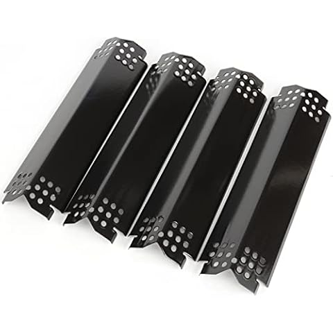 Apromise Grill Replacement Parts for Nexgrill - 14.6 Inch Grill Burner Covers | Grill Heat Plates Shield for Nexgrill 720-0830H | 4 Burner 720-0830h 720-0925p, 5 Burner 720-0888,720-0888N, 4-Pack Cover