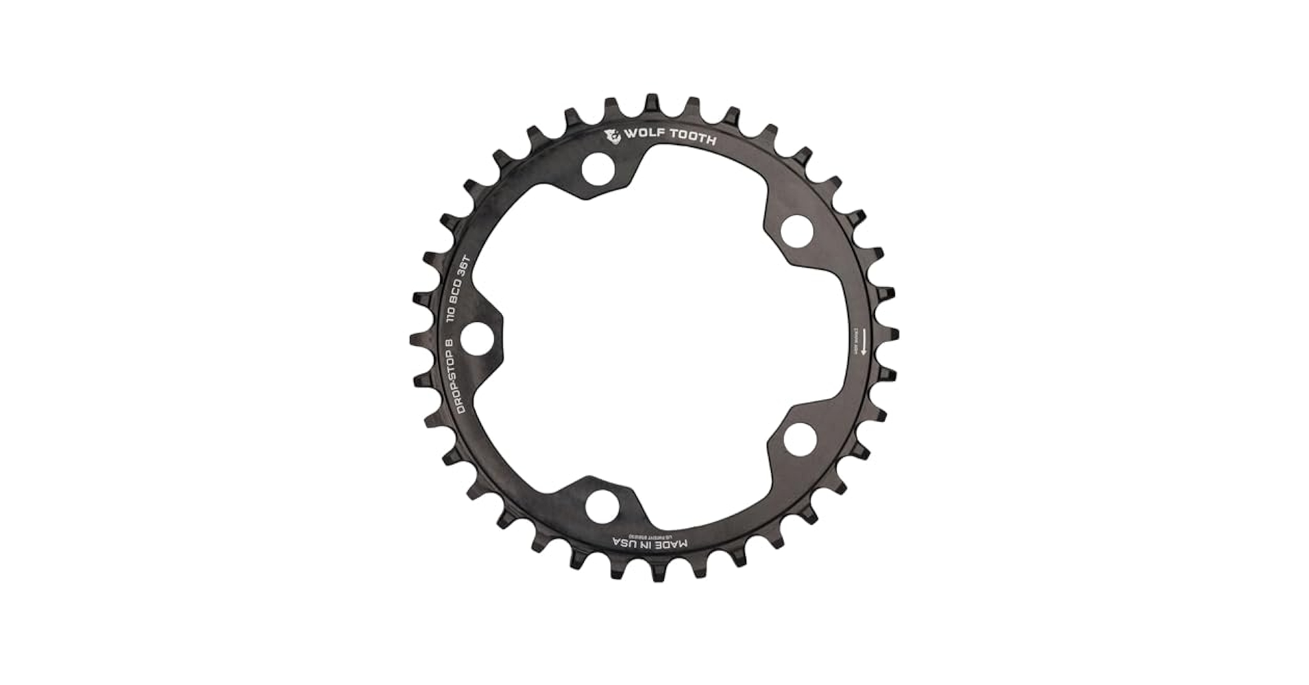パーツ WOLFTOOTH drop stop chainring PCD130 38T Amazon.com