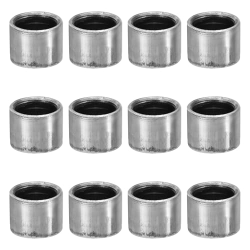 PATIKIL M8スチールスペーサー 24個のメタルスペーサー スチール8mm ID x 11mm OD x 8mm L 炭素鋼スペーサースクリュースタンドオフラウンド 5/16"またはM8スクリューボルト用