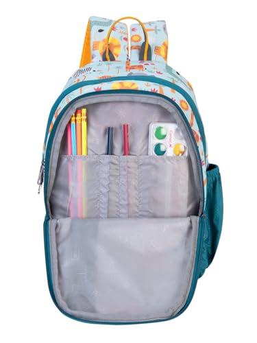 Image of COSMUS TINY TOTS ANIMO Printed School Bag 20L - 16 inches Kids Backpack ideal for Boys and Girls of Age Group 2-5 yrs | Student Casual Daypacks
