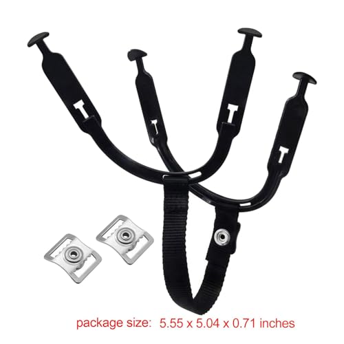 RNXRZANK 3X Hockey Helmet Chin Strap Easy Installation Portable Hockey Ear Belt Loops