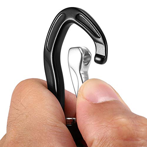 Carabiner Clip, Andoer Mosquetão giratório mosquetão giratório 360 ° mosquetão giratório mosquetão p