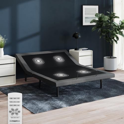 Nectar Premier Adjustable Bed with Massage and USB