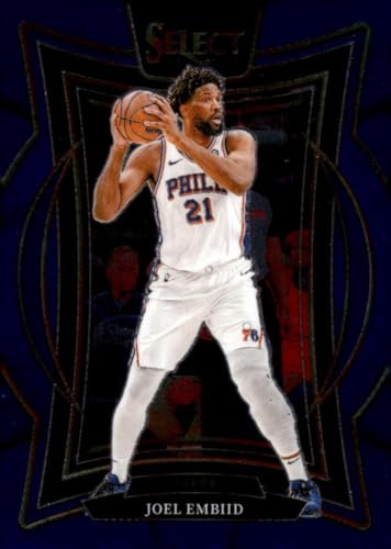 JOEL EMBIID 2024-25 Panini Select Collection Blue Base 6 76ers Concourse NM-MT Basketball
