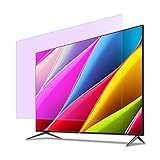 Fácil de instalar: Hay un adhesivo auxiliar en el borde del protector de pantalla que permite que el protector de pantalla para estar perfectamente conectado a su televisor.