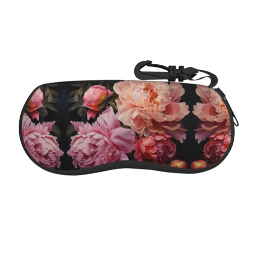 TYANG Gafas de sol de mariposa para danza para niña, funda suave con cierre de neopreno ultraligero, Garden Peony3, One Size