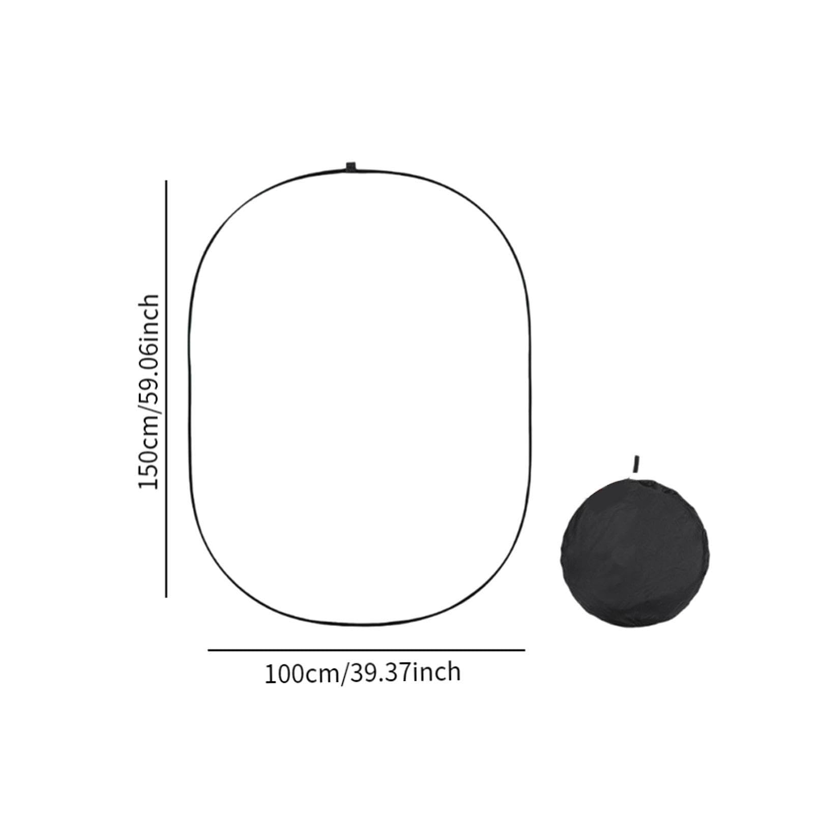 Diffuseur de lumière Pliable en Tissu pour Studio de Photographie, Production TV, diffuseur de Flash Photo, modificateur de lumière, 100x150cm