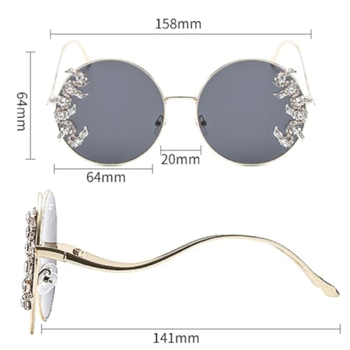 2022 Vintage Sparkling Rhinestone Sunglasses For Women Men Luxury Diamond Sun Glasses Ladies Retro Hip Hop Cool Eyewear4