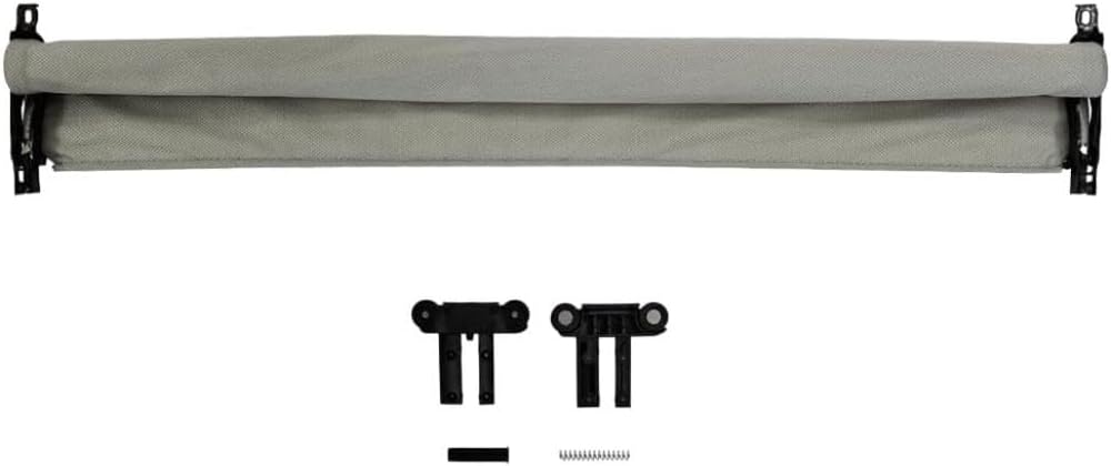 for Volkswagen Beetle 2013 2014 2015 2016 2017 2018 2019 Car Panorama Sunroof Roller Blinds Sunshade Curtain Cover Assembly(Gray Cloth x Clips)