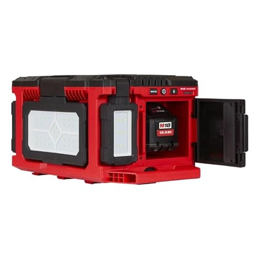 Projecteur MILWAUKEE M18 POALC 0 3000 lumens Chargeur intégré IP54 étanche - vue 7