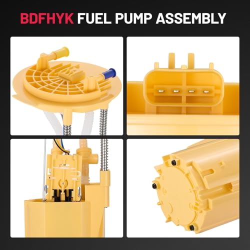 Image of Electric Fuel Pump Module Assembly Compatible with Dodge Ram 2500, Compatible with Dodge Ram 3500 2005-2009 5.9L L6, 6.7L L6 Replace E7181M