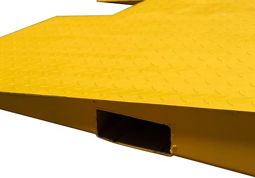 Vista 12 de Mytee Products 68" x 86" rampas de acero del cargamento del envase del envío de HD, capacidad de 14,000 libras