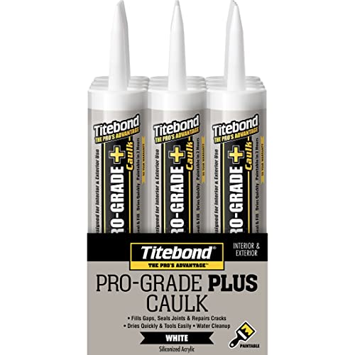Titebond Pro-Grade Plus Caulk, Cedar Tan 10.1 Oz (12 Pack) miniatura 2