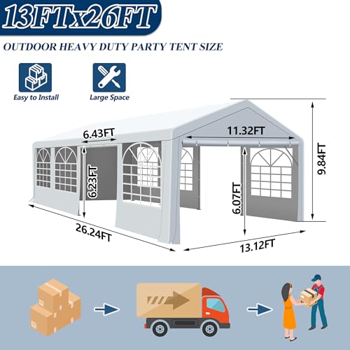 Coveronics CO-E-YHPT2348-G018 Outdoor Canopy Party Tent thumb #4
