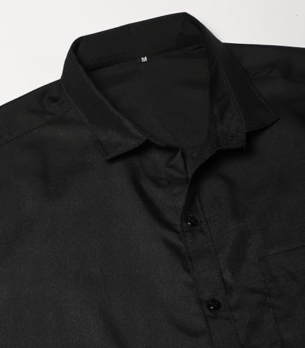 Image of Men's Cotton Full Sleeve Shirt | Regular Fit Casual & Formal Wear with Patch Pocket