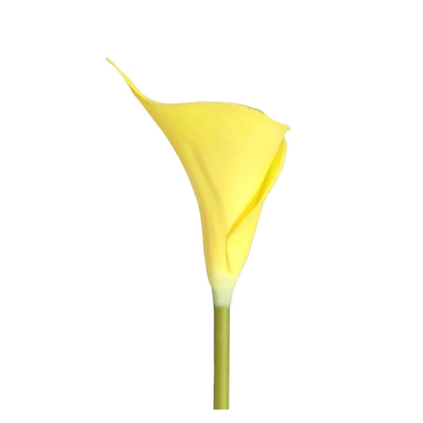 Casetlong 10Pcs Artificial Flowers For Home Living Room Decoration Wedding Bouquet Flower Arrangement(Yellow)