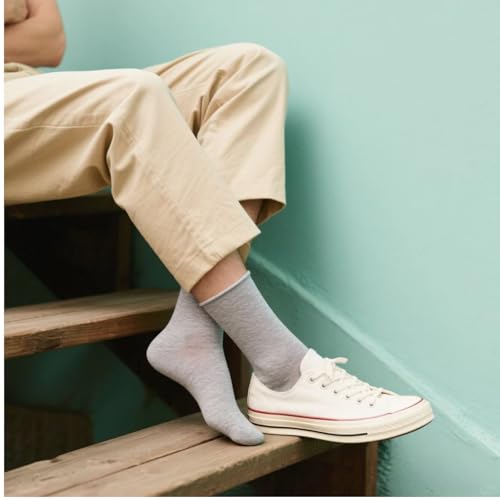 Kodal Copper Dress Socks No Binding Comfort for Work Anti Sweat Odor Control Moisture-Wicking Casual Everyday Wear4