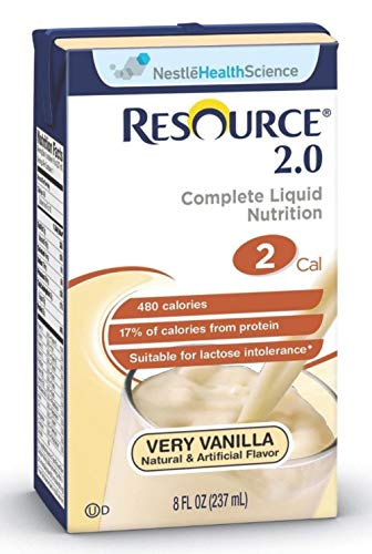 Resource 2.0 Vanilla Crème Brikpak 27 X 8oz Case *2 CASE Special*