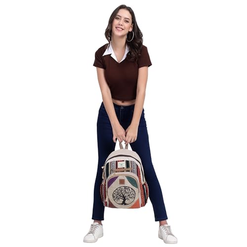 Natural-Handmade-Large-Multi-Pocket-Hemp-Nepal-Backpack-Tree-Of-Life