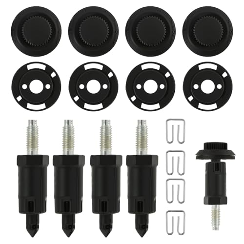 4 Pièces, Kit Fixations Couvre Moteur 2.0 HDI pour Citroën Berlingo, C4, C5, Peugeot 206, 306, 307, 406, 607, 806, Vis Cache Moteur 306 HDI, Support Moteur C4