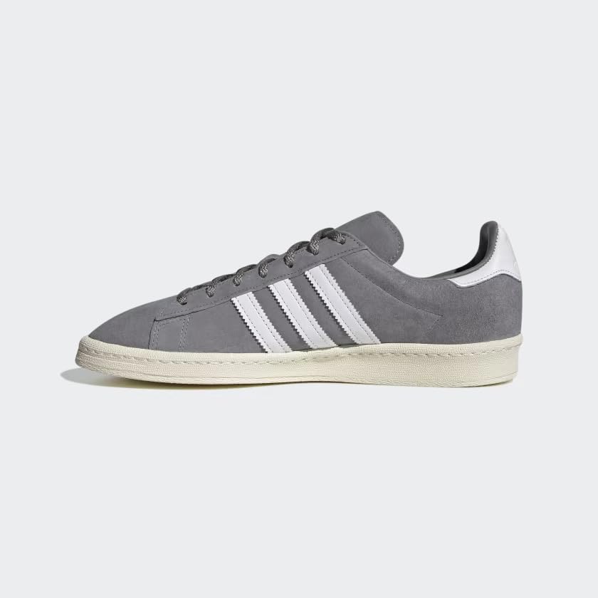 ADIDAS Originals Men's Campus 80S Shoes, Grey/Cloud White/Off White, US 11.5 M4