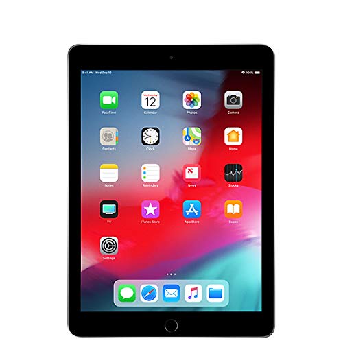 iPad 第6世代 32GB Wi-Fi A1893 Apple iPad 6 WiFi (A1893) Space Grey 32GB (Renewed): Tablets