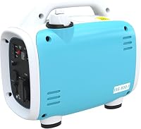 Güde Inverter Stromerzeuger ISG 800-1 (4-Takt Motor, Benzin, 0,9/1,2 (kW/PS), 1x 230V, 1x 12 V, 2x USB, max. 800 W, Laufzeit 6,3 h, Tank 2,1 l, Überlastungsschutz, Re-Start Knopf, Gewicht 10,1 kg) – Ansicht 6