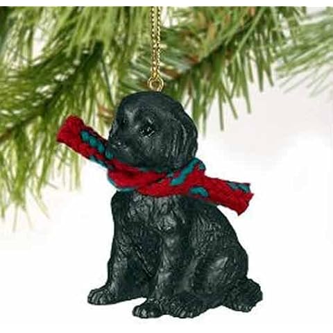 1 X Black Labradoodle Christmas Ornament by Conversation Concepts Cover