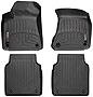 WeatherTech Custom Fit FloorLiner for Audi A8-1st & 2nd Row (Black)