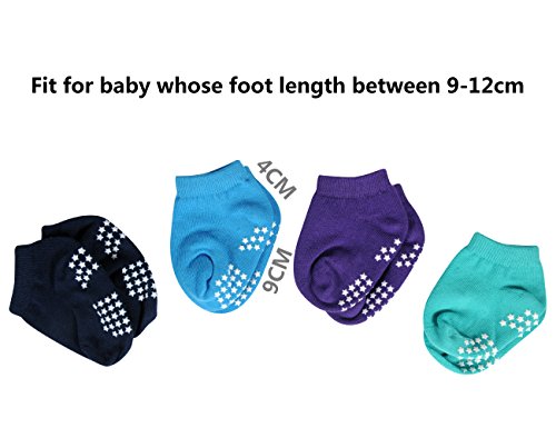 Express Panda® Calze antiscivolo per neonato (12