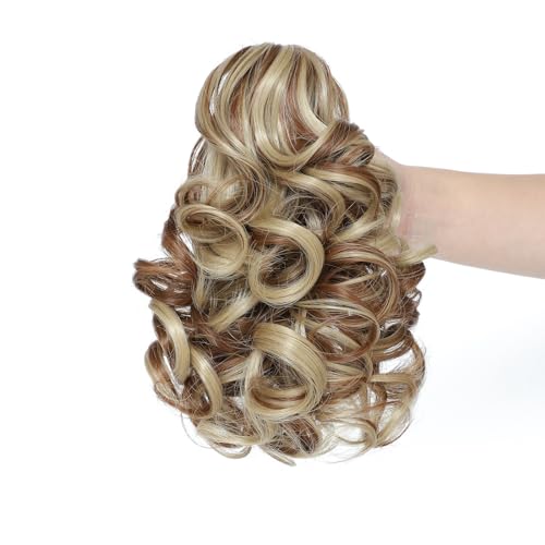 25cm Wavy Claw Clip on Ponytail Hair Extensions - Image 3