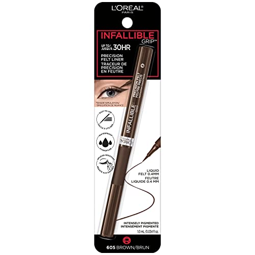 L’Oréal Paris Infallible Grip Precision Eyeliner in Brown #TOP27