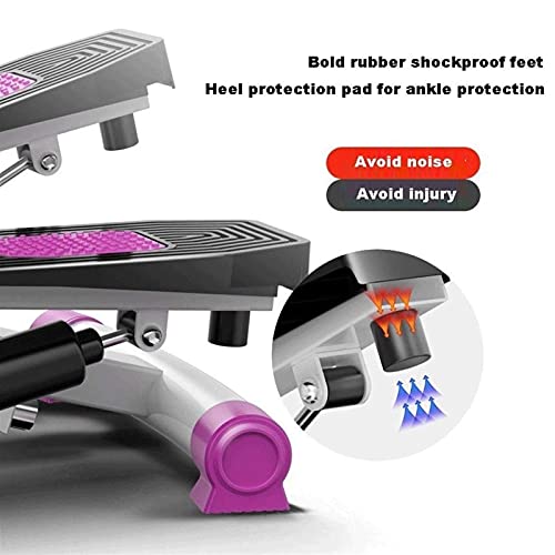 Image of Mini-Stepper Swing Stepper Twist Stepper Step Machine with LCD Monitor Free Installation Silent Hydraulic Pedal Machine Home