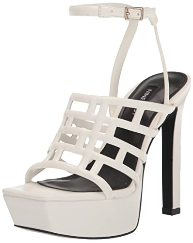 NINE WEST Kelinda Sandale à Talon Haute Couture Finition Premium Femme
