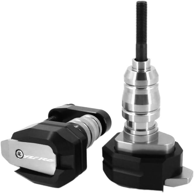 QQLADY Z Motorcycle CNC Falling Protection Frame Slider Fairing Guard Crash Pad Protector for Yamaha YZF-R6 YZFR6 YZF R6 2006-2016 X (Color : Green-A)