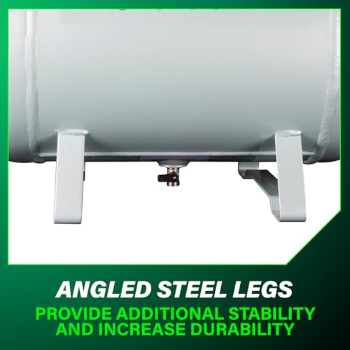 image for Metabo HPT Reserve Air Tank, High Capacity 10 Gallon Air Tank, ASME Ce