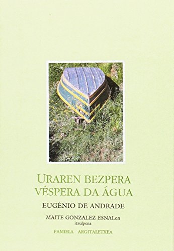 Portada de Uraren bezpera. Vespera da agua