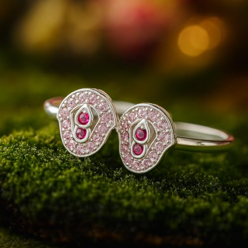 Image of SATKOTI 925 Silver Toe Rings for Women | Adjustable Pure Metal Bichiya with AAA Quality CZ Stone| BIS Hallmarked Jewelry with Authenticity Certificate | Pair of 2 Metti