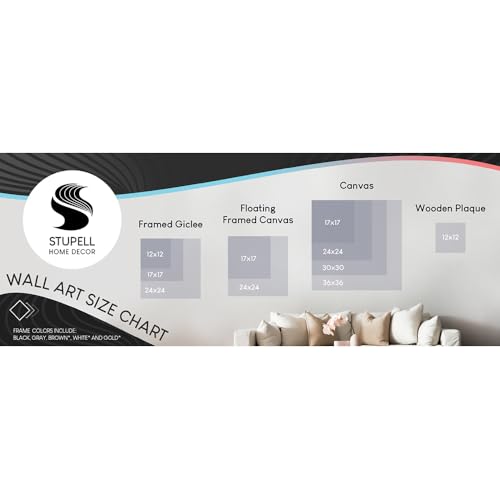 Image of Stupell Industries 'Baby Giraffe Bath Time'| Floating Frame Canvas Art | Stupell Industries | Brown, 18 x 18 Inches, Easy to Hang and Sturdy, Made in USA, by Kim Allen
